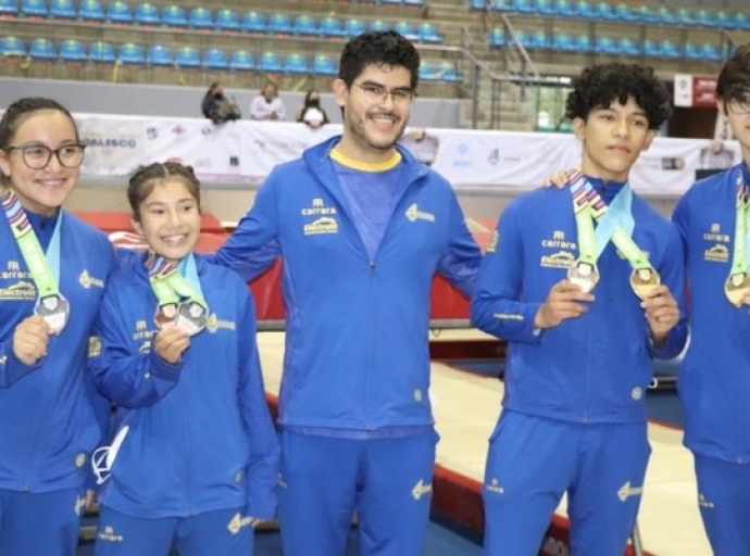 Conade Nationals Trampoline Gymnastics Concludes with 7 Golds for Jalisco
