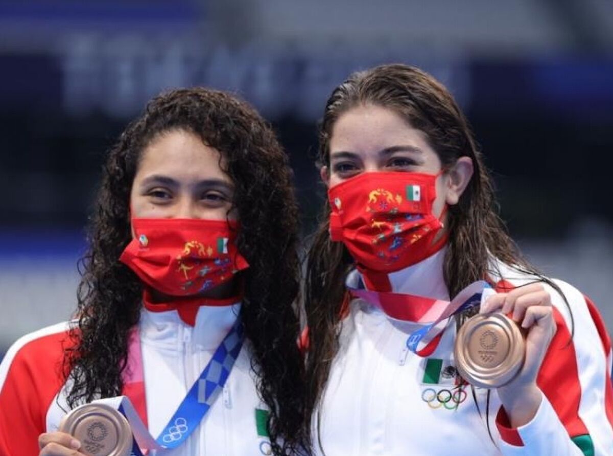 Tokyo Gold for Mexican Divers Alejandra Orozco Loza and Gabriela Agúndez