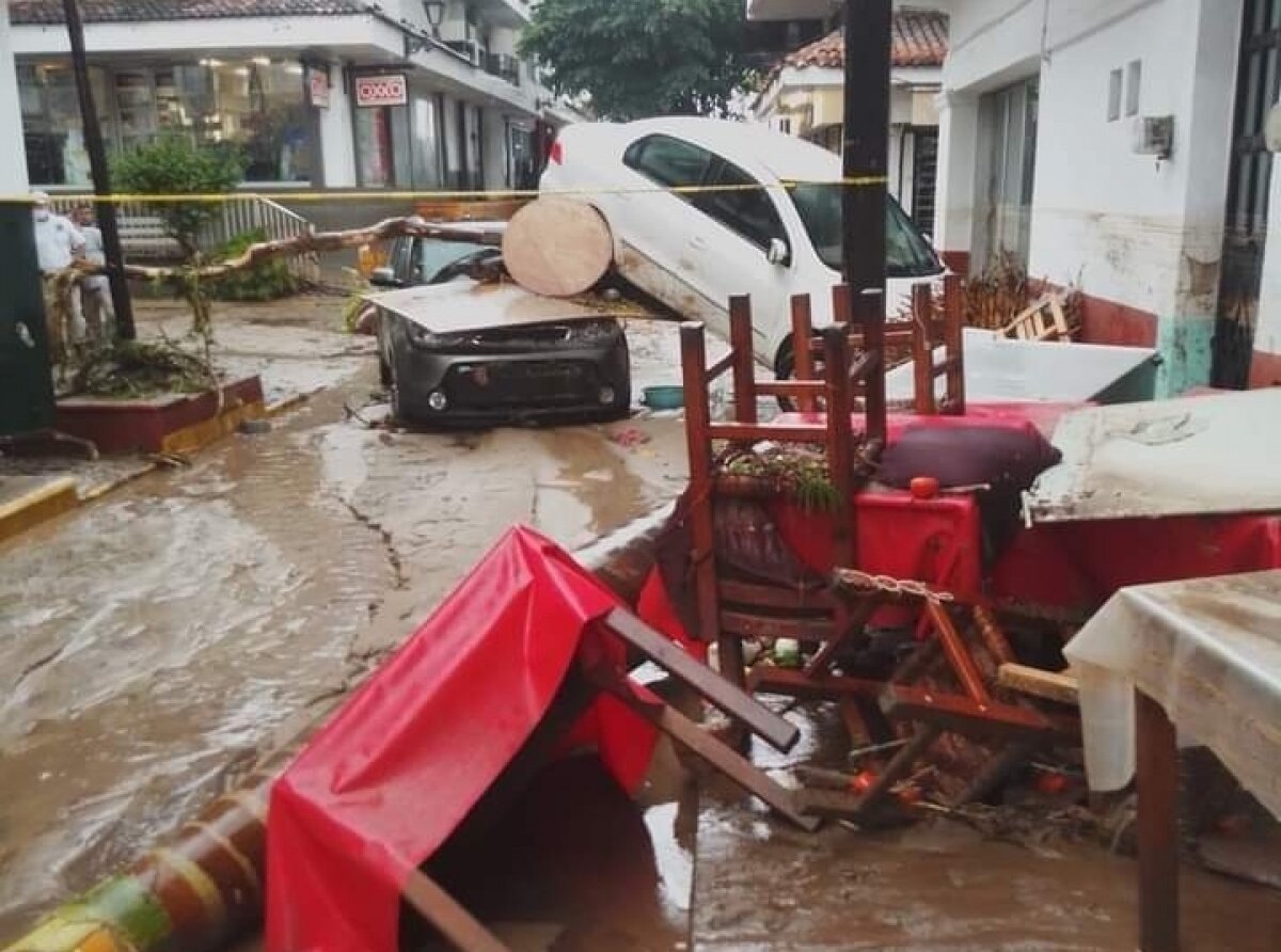 Significant Flood Damage Along Rio Cuale; Vallarta Food Bank Steps In
